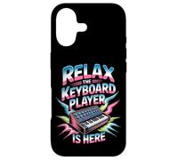 Relax The Keyboard Player Is Here Synth Music Case for iPhone 17