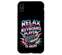 Relax The Keyboard Player Is Here Synth Music Case for iPhone XS Max