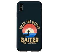 Relax The Master Baiter Fisher Fisherman Fish Fishing Case for iPhone XS Max