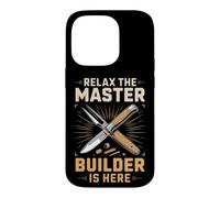 Relax the Master Builder Is Here Model Building Scale Models Case for iPhone 14 Pro
