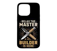 Relax the Master Builder Is Here Model Building Scale Models Case for iPhone 15 Pro Max