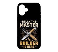 Relax the Master Builder Is Here Model Building Scale Models Case for iPhone 16