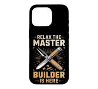 Relax the Master Builder Is Here Model Building Scale Models Case for iPhone 16 Pro