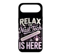 Relax the Nail Tech Is Here Cosmetologist Nail Salon Case for iPhone Air