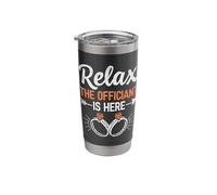 Relax The Officiant is Here Wedding Officiants Ceremony Stainless Steel Insulated Tumbler