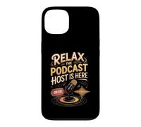 Relax the Podcast Host Is Here Podcaster Podcasting Case for iPhone 13