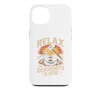 Relax the Silversmith Is Here Jewelry Making Metalsmith Case for iPhone 13