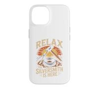 Relax the Silversmith Is Here Jewelry Making Metalsmith Case for iPhone 14