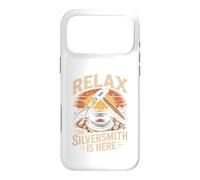 Relax the Silversmith Is Here Jewelry Making Metalsmith Case for iPhone 17 Pro Max