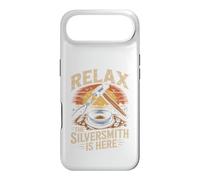 Relax the Silversmith Is Here Jewelry Making Metalsmith Case for iPhone Air