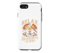 Relax the Silversmith Is Here Jewelry Making Metalsmith Case for iPhone SE (2020) / 7/8