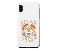 Relax the Silversmith Is Here Jewelry Making Metalsmith Case for iPhone XS Max