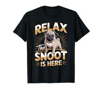 Relax the Snoot is Here Pug Pugs Dog Lover Value Graphic T-Shirt