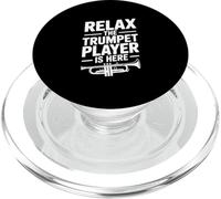 Relax The Trumpet Player Is Here Music Lover PopSockets PopGrip for MagSafe