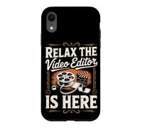 Relax the Video Editor Is Here Editing Post Production Case for iPhone XR