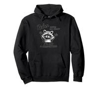 Relax We're All Crazy Animal Lover Motivation Slogan Pullover Hoodie