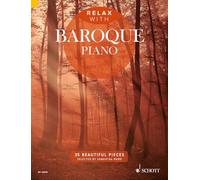 Relax with Baroque Piano - 35 Beautiful Pieces - piano solo - sheet music - (ED 13849)
