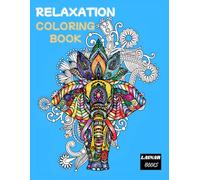 RELAXATION: Coloring book. 50 Zentangle-Inspired Designs for Stress Relief and Mindfulness