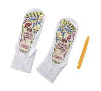 Relaxation Foot Massage Acupressures Reflexology Socks for Promote Blood Great for Various Setting Gym and Home Fatigue Relief Socks