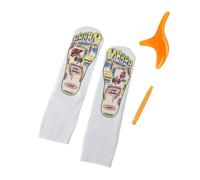 Relaxation Foot Massage Acupressures Reflexology Socks for Promote Blood Great for Various Setting Gym and Home