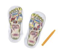 Relaxation Foot Massage Acupressures Reflexology Socks for Promote Blood Great for Various Setting Gym and Home Fatigue Relief Socks