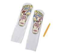 Relaxation Foot Massage Acupressures Reflexology Socks for Promote Blood Great for Various Setting Gym and Home Fatigue Relief Socks