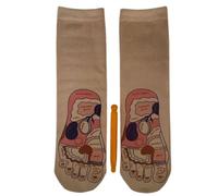 Relaxation Foot Massage Reflexology Socks for Promote Blood Great for Various Setting Gym and Home