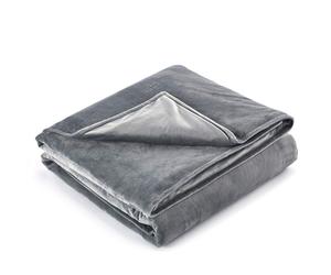 RelaxBlanket 60''x80'' Duvet Cover for Weighted Blanket | Premium Super Soft Minkey | Dark Grey