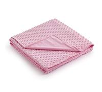 RelaxBlanket 60''x80'' Duvet Cover for Weighted Blanket | Premium Super Soft Minky Dot | Pink