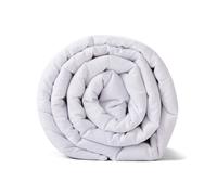RelaxBlanket King Size Weighted Blanket | 80''x90'' 30lbs | for Single or Double | Premium Cotton Material with Glass Beads | White