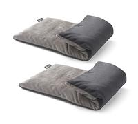 RelaxCoo Microwave Heating pad with Washable Cover 6 * 12" Microwavable Heat Pad for Neck Shoulder, Cramps, Back Pain Relief, Warm Compress Bean Bag Moist Heat Pack for Muscles, Joints, 2 Pack