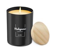 Relaxd Premium Vanilla & Coconut Scented Natural Soy Wax Candle (Madagascar), Hand Poured, Long Lasting Aromatherapy Essential Oil Candles