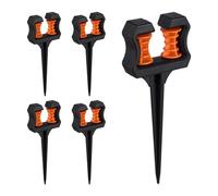 Relaxdays 10x Guides for Garden Hose