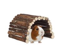 Relaxdays 10x Small Animal Wooden Tunnel