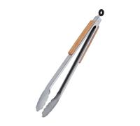 Relaxdays 10x Stainless Steel Kitchen Tongs
