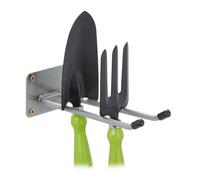 Relaxdays 10x Wall Mounted Appliance Holder Silver