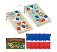 Relaxdays 11-Piece Bean Bag Toss Game