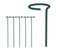 Relaxdays 12x metal plant poles