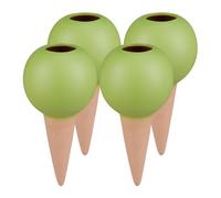 Relaxdays 12x plant watering cones green