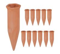 Relaxdays 12x Set Ceramic Plant Water Dispenser