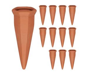 Relaxdays 12x Set Ceramic Plant Water Dispenser