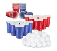Relaxdays 148-piece Beer Pong kit