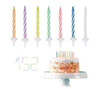 Relaxdays 152-Piece Birthday Candle Set