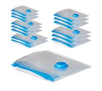 Relaxdays 15x Set Vacuum Seal Bags