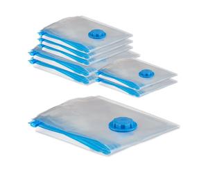 Relaxdays 16 vacuum bags for clothes in 3 sizes