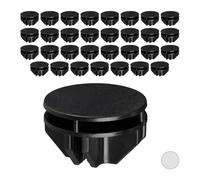 Relaxdays 160 Connectors for Shelf Systems Black