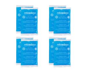 Relaxdays 16x rectangular blue gel packs