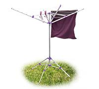 Relaxdays 19 m Foldable Clothes Dryer Rack with Laundry Drying Airer