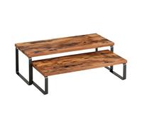 Relaxdays 2-piece shelf set