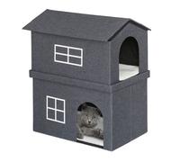 Relaxdays 2 storey cat house for indoors